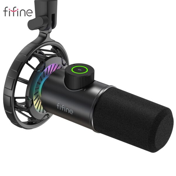 Microfone FIFINE Usb Gamer K658